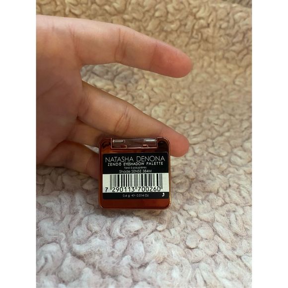 Natasha Denona Single Eyshadow Zendo Palette Shade SENSE 384M Warm Brown Metalli - Picture 3 of 5